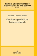 Der Finanzgerichtliche Prozessvergleich 3631910614 Book Cover