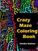 Crazy Maze Coloring Book 1329902513 Book Cover