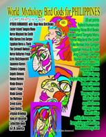 World Mythology Bird Gods for PHILIPPINES 20 ART PRINTS IN A BOOK HYBRID HUMANOIDS with Huge Nose Bird Beaks Easter Island Tangata Manu Norse Wayland ... drawings hang art decorate collectible book 1723425710 Book Cover