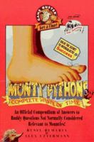 Monty Python's Complete Waste of Time: An Official Compendium of Answers to Ruddy Questions Not Normally Considered Rel (Game Buster Get a Clue) 0761501398 Book Cover