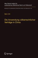 Die Anwendung Volkerrechtlicher Vertrage in China 3642017371 Book Cover