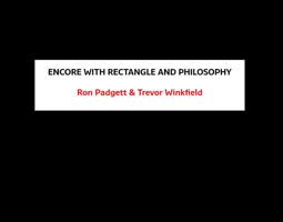 Encore with Rectangle and Philosophy 1950055027 Book Cover