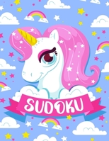 Sudoku: 200 easy 4x4 Sudoku Puzzles for little Unicorns 1096986116 Book Cover