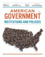 American government: Institutions and Policies 0618299807 Book Cover