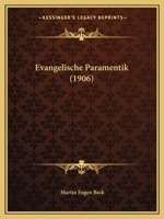 Evangelische Paramentik (1906) 1161169512 Book Cover