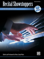 Recital Showstoppers: 10 Virtuosic Solos for Piano, Book & CD 0739057367 Book Cover