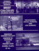 Brief Calculus: For Business, Social Sciences, and Life Sciences, Preliminary Edition 047117646X Book Cover