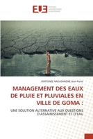 Management Des Eaux de Pluie Et Pluviales En Ville de Goma 6203456721 Book Cover