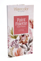 Watercolor the Easy Way Paint Palette Portfolio Flowers: 9 Premium Paint Dots 0764369970 Book Cover