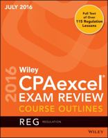 Wiley CPAexcel Exam Review REG 2016 111929567X Book Cover