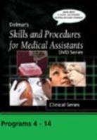 Skills and Procedures for Medical Assistants, Complete Clinical Skills Series: 11 Programs 4 - 14 with Closed Captions 1435413253 Book Cover