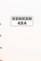 Kenken 4x4: Only 4x4 Kenken Puzzles 167083560X Book Cover