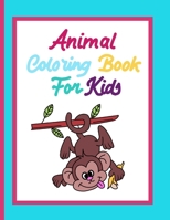 Animal coloring book for kids 8396254397 Book Cover