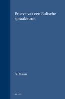 Proeve van een Bulische spraakkunst (Verhandelingen van het Koninklijk Instituut voor Taal-, Land- en Volkenkunde, 10) (Dutch Edition) 9004285733 Book Cover