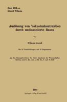 Auslosung Von Vakuolenkontraktion Durch Undissoziierte Basen 3662245221 Book Cover