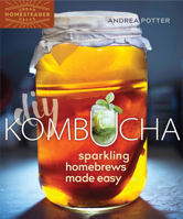 DIY Kombucha: Sparkling Homebrews Made Easy 0865718873 Book Cover