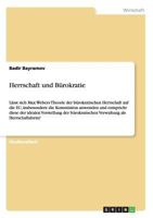 Herrschaft Und Burokratie 3656636044 Book Cover
