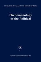 Phenomenology of the Political 9048153964 Book Cover