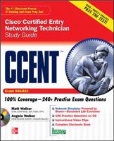 CCENT Cisco Certified Entry Networking Technician Study Guide (Exam 640-822) (Study Guide Book & CD) 0071591141 Book Cover