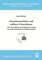 Finanzierung Kleiner Und Mittlerer Unternehmen: #Name? 3896736191 Book Cover