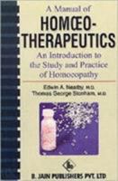 A Manual Of Homoeopathic Therapeutics: 1 8170212847 Book Cover
