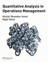 Quantitative Analysis in Operations Management 0273708481 Book Cover