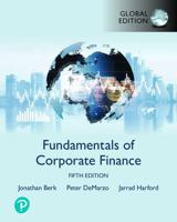 Fundamentals of Corporate Finance 1292437154 Book Cover