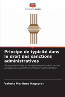 Principe de typicité dans le droit des sanctions administratives (French Edition) 6208584531 Book Cover