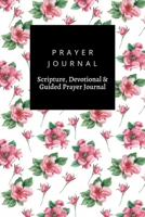 Prayer Journal, Scripture, Devotional & Guided Prayer Journal: Watercolor Pear Tree Fruits Leaves Flowers design, Prayer Journal Gift, 6x9, Soft Cover, Matte Finish B083XX25GG Book Cover