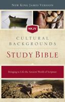 NKJV, Cultural Backgrounds Study Bible, Leathersoft, Purple, Indexed, Red Letter Edition: Bringing to Life the Ancient World of Scripture 0310003555 Book Cover