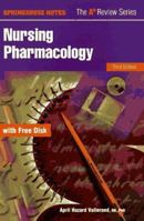Nursing Pharmacology (Book with Diskette) 0874349036 Book Cover