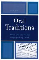 Oral Traditions 0761832904 Book Cover