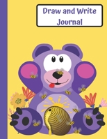 Draw and Write Journal: Grades K-2: Primary Composition Half Page Lined Paper with Drawing Space (8.5" x 11" Notebook), Learn To Write and Draw Journal (Journals for Kids) 1690869399 Book Cover