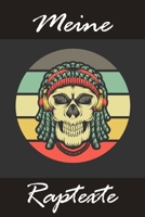 Meine Raptexte: Notizbuch | Songbook | Perfekt zum festhalten deiner Rhymes | Song - Writing | Geschenk (German Edition) 1675952647 Book Cover