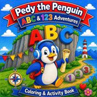 Pedy the Penguin: ABC & 123 Adventures (Pedy the Penguin Early Learning) 1972556266 Book Cover