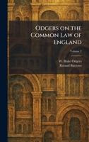 Odgers on the Common Law of England 1025873300 Book Cover