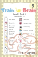 Train 'Ur Brain Level 1 Book 5 (TUB Level 1 Book 5): Issue No. 21 to 25 (Train 'Ur Brain Level 1 (TUB Level 1)) B08DSV9S4R Book Cover
