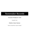 Tastemaker Records Executive Producers' Club the IQCF 2022 179485567X Book Cover