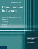 Communicating in Business Teacher's Book (Cambridge Professional English) 0521549132 Book Cover