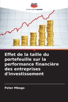Effet de la taille du portefeuille sur la performance financière des entreprises d'investissement (French Edition) B0CJ44D6Q1 Book Cover