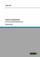 Armut in Deutschland : Eine kritische Bestandsaufnahme 3640350154 Book Cover