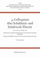 2. Colloquium Uber Schaltkreis- Und Schaltwerk-Theorie 3034840810 Book Cover