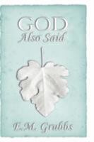 God Also Said 1430308230 Book Cover