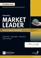 Market Leader Extra Elementary W/DVD-ROM and Mylab English 1292134747 Book Cover
