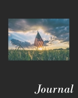 Journal: American Flag Journaling Notebook, Commonplace Notepad, Military Vehicle Interior Design, Large Blank Exercise Book 1695896599 Book Cover
