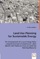 Land Use Planning for Sustainable Energy 3639021878 Book Cover