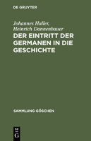 Der Eintritt Der Germanen in Die Geschichte 3111010007 Book Cover