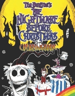 The Nightmare Before Christmas Coloring Book: The Nightmare Before Christmas Coloring Book : 90 Stunning Images for kids and adults B08HT86VWJ Book Cover