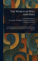 The World as Will and Idea 1023405393 Book Cover
