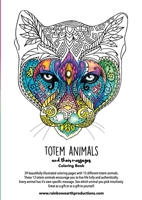 Totem Animals Coloring Book 1471795055 Book Cover